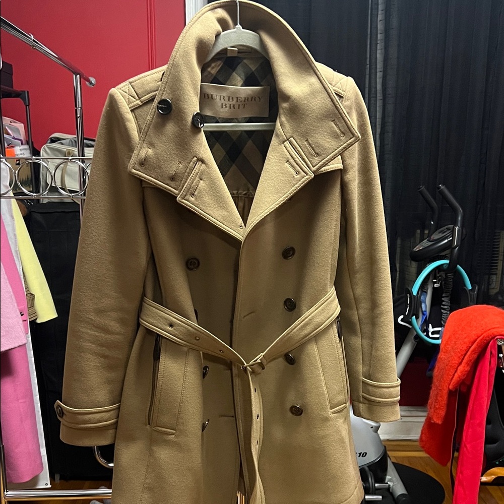 Burberry Camel Trench Coat